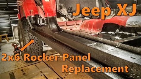 xj rocker replacement